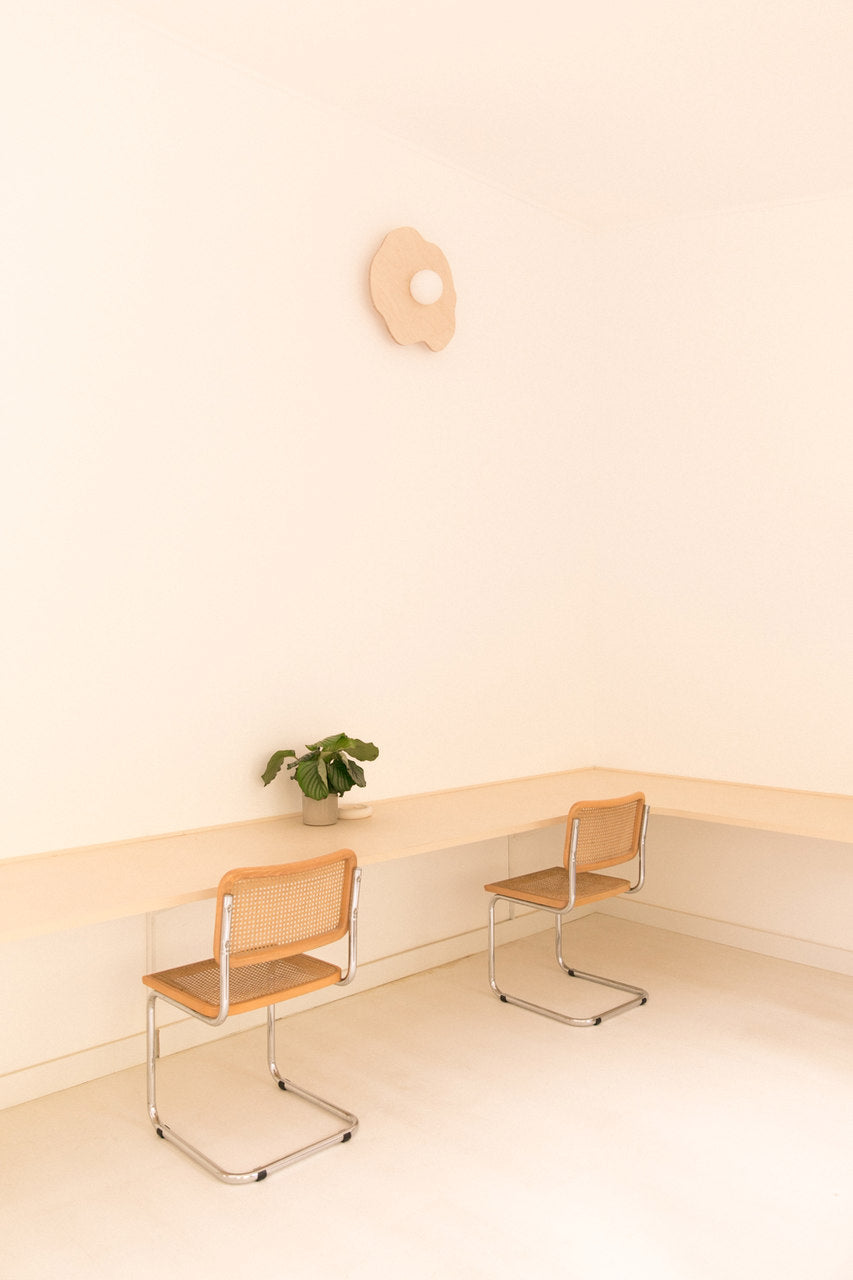 Applique murale NENUPHAR naturelle