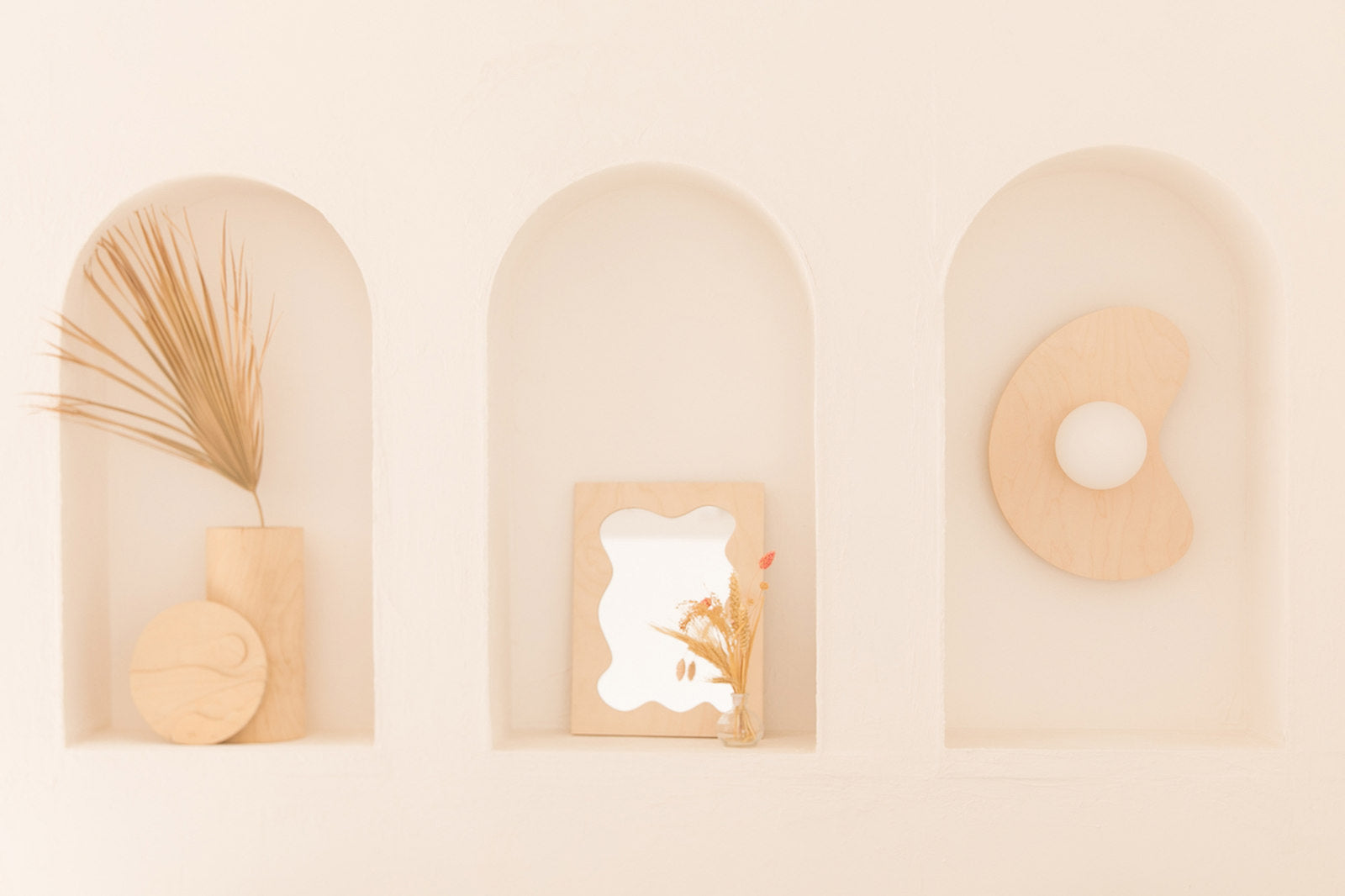 Applique murale EDAMAME naturelle