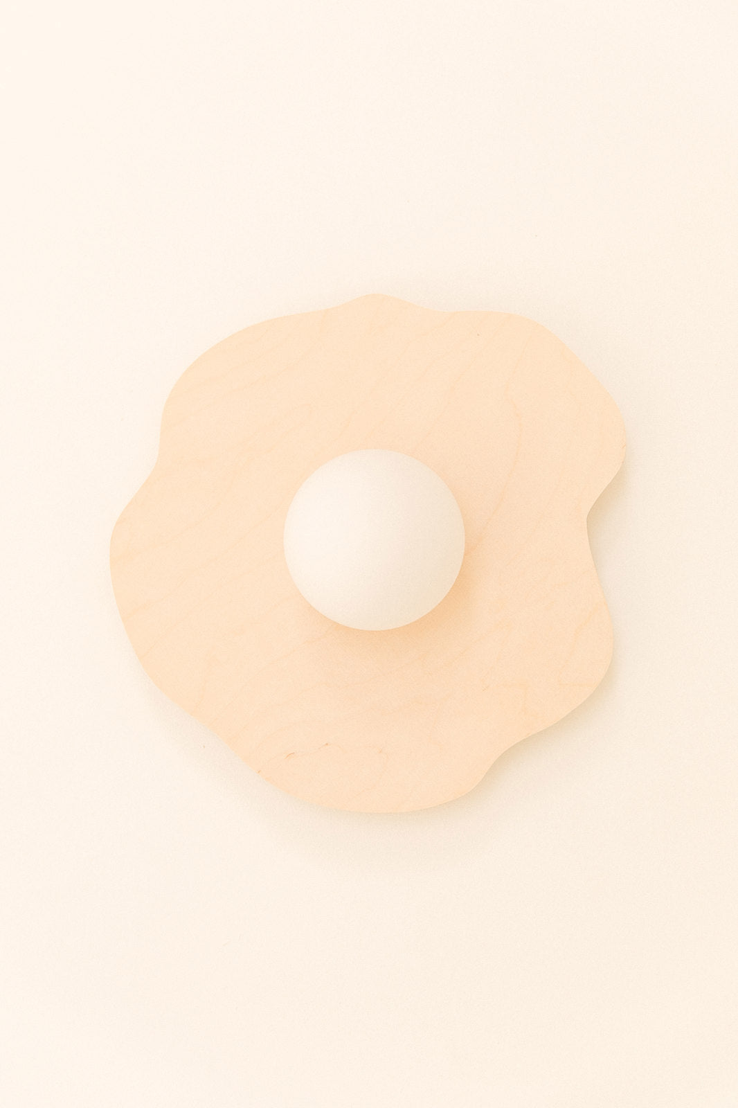 Applique murale NENUPHAR naturelle