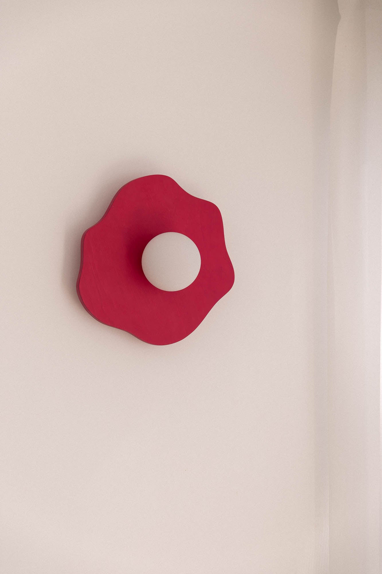 Applique murale NENUPHAR colorée