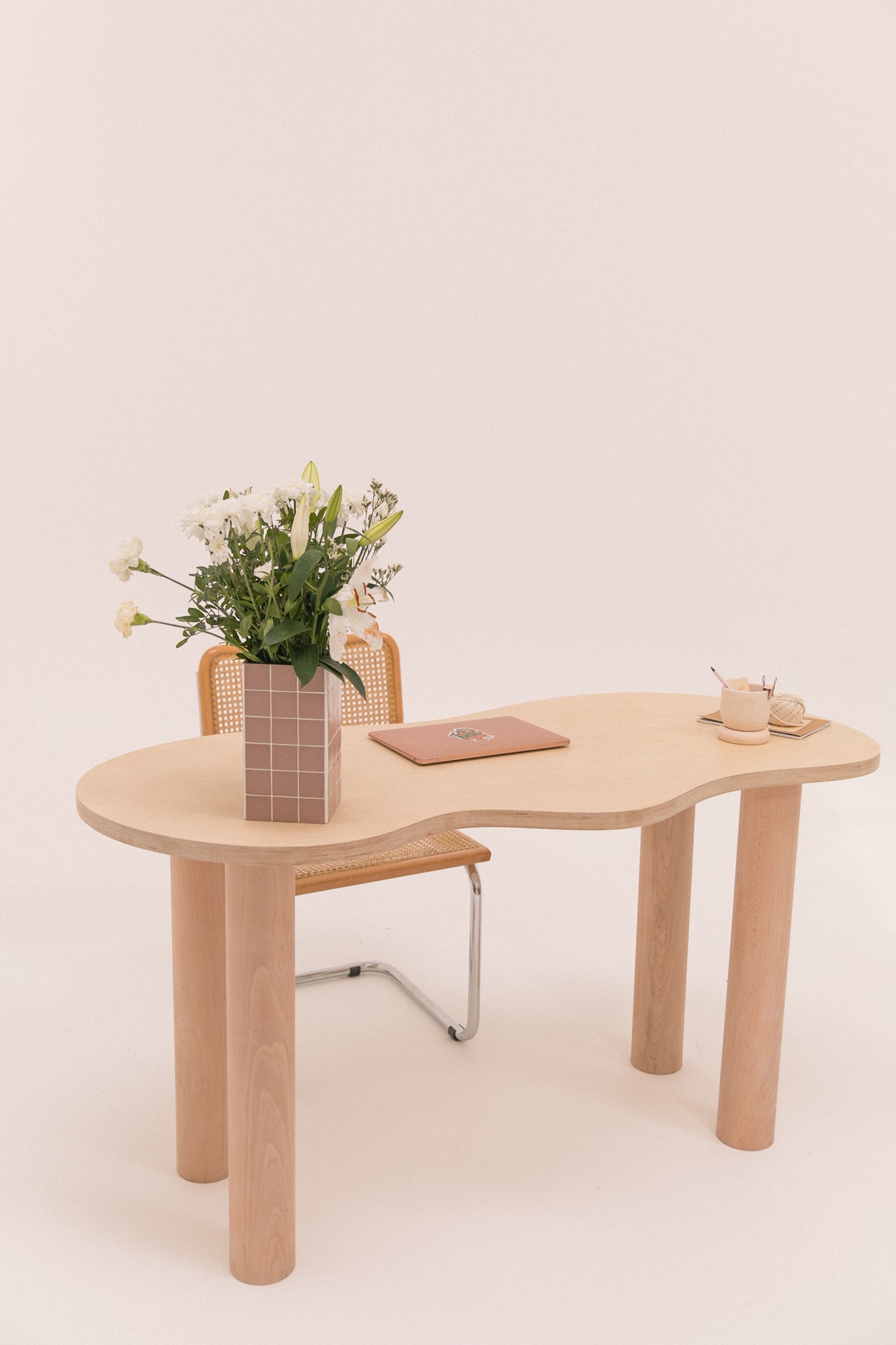 Bureau HARICOT naturel