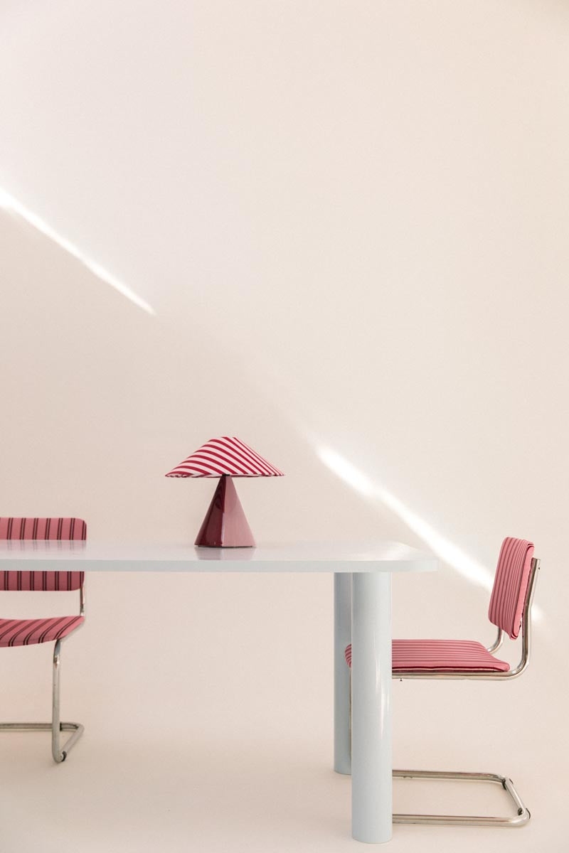 Table à manger SEQUOIA colorée