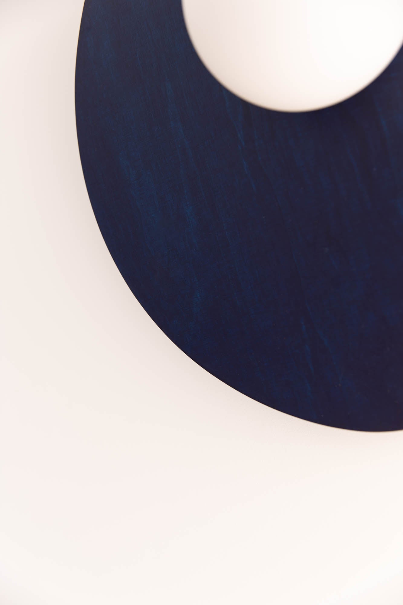 Grande applique murale EDAMAME bleu imparfaite