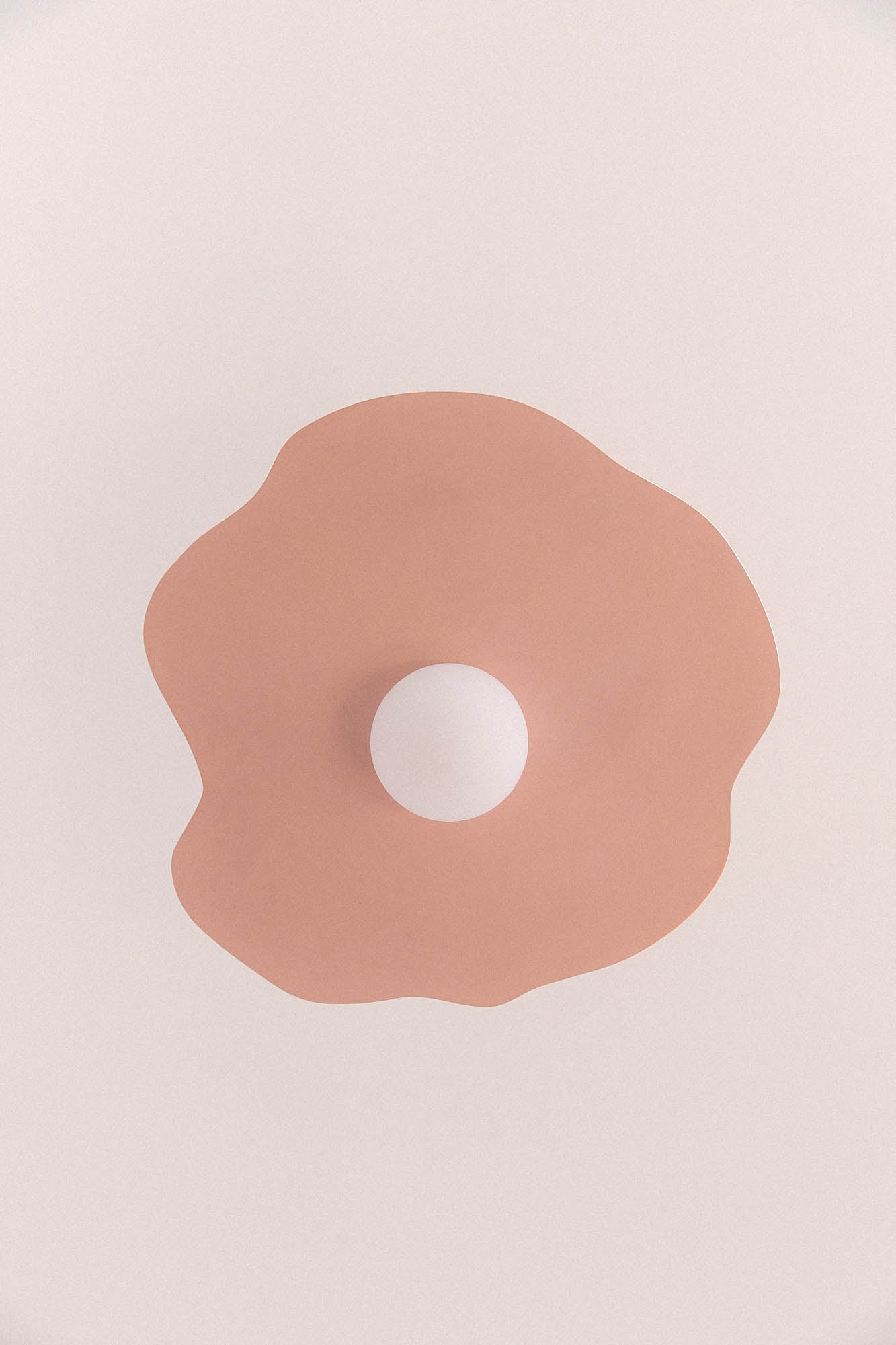 Grande suspension NENUPHAR colorée