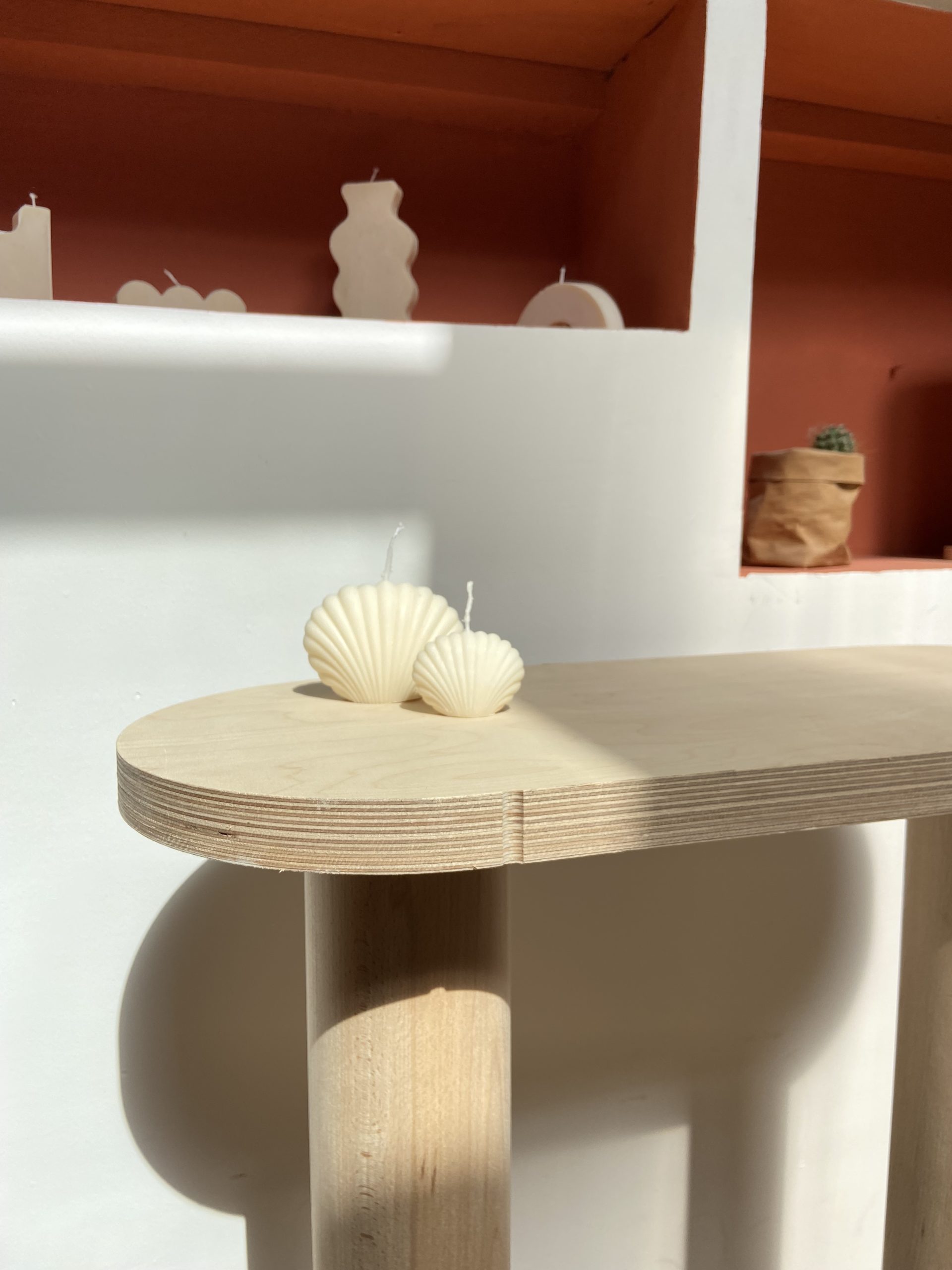 Console minimaliste Nolina imparfaite