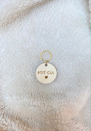 Wooden keychain little ass ♥︎ imperfect