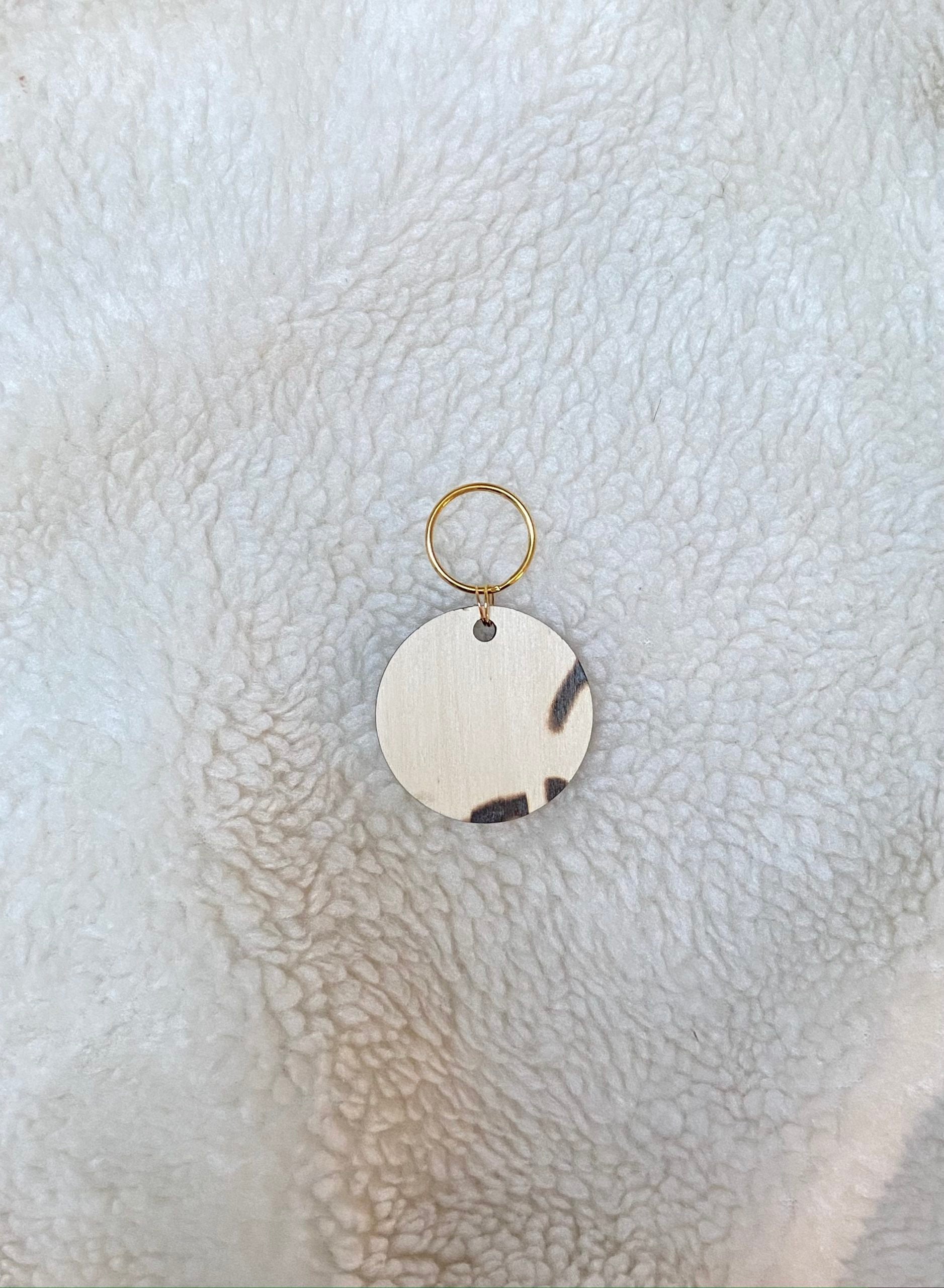 Wooden keychain little ass ♥︎ imperfect