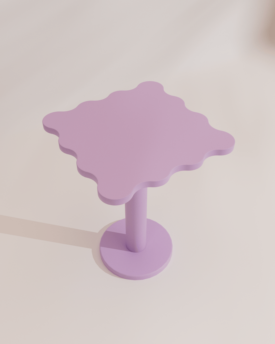 Table Bistrot SPLASH colorée