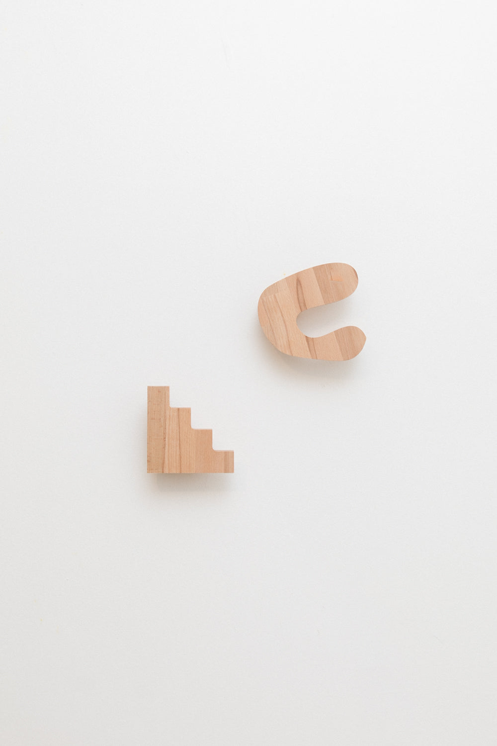 Patère en bois de hêtre ESCALIER