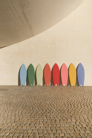 Planche de surf de décoration colorée