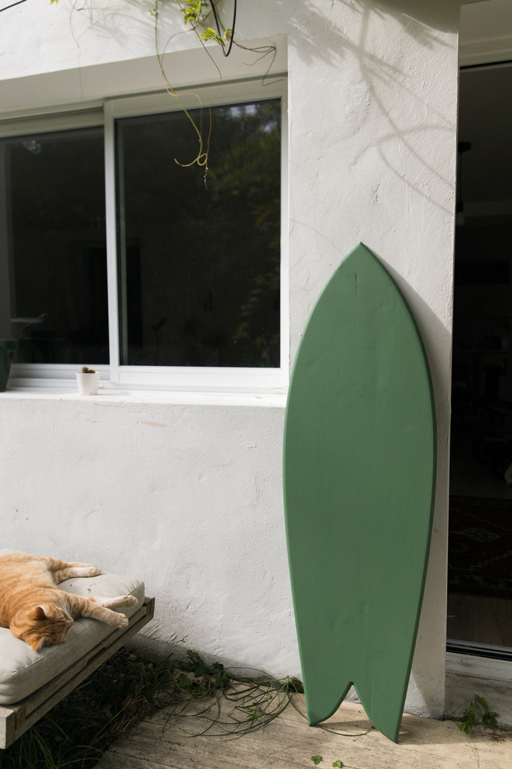 Planche de surf de décoration colorée