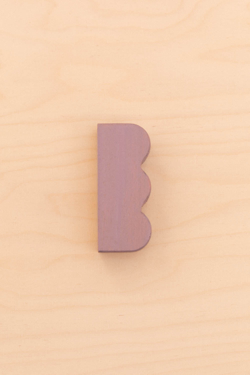 Bouton de meuble ondulé coloré