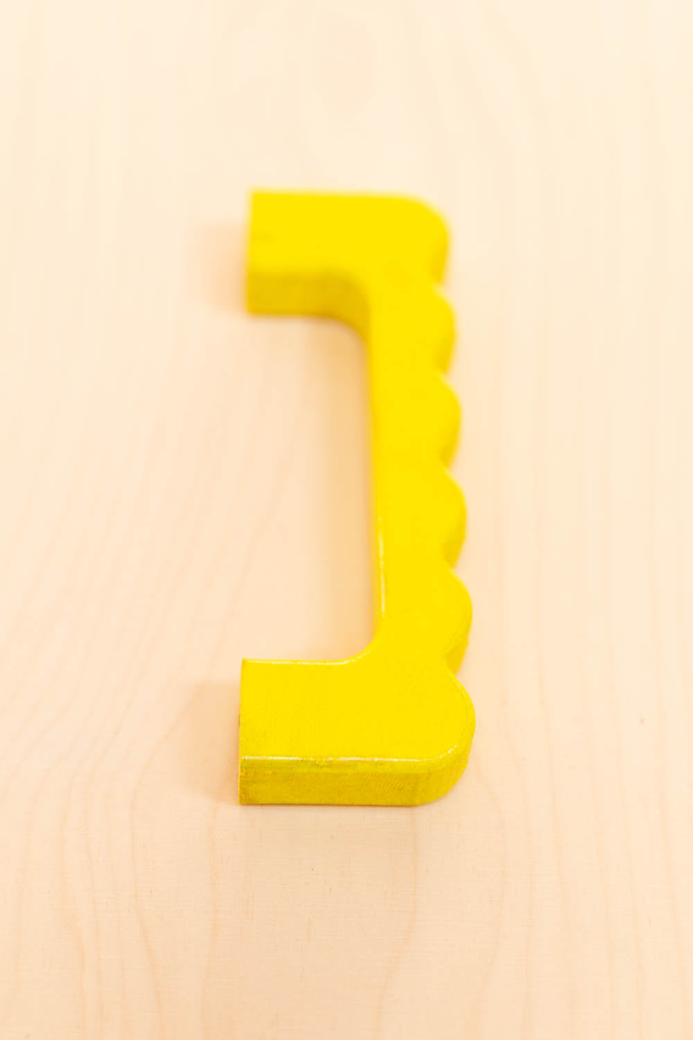 Poignée ondulée colorée