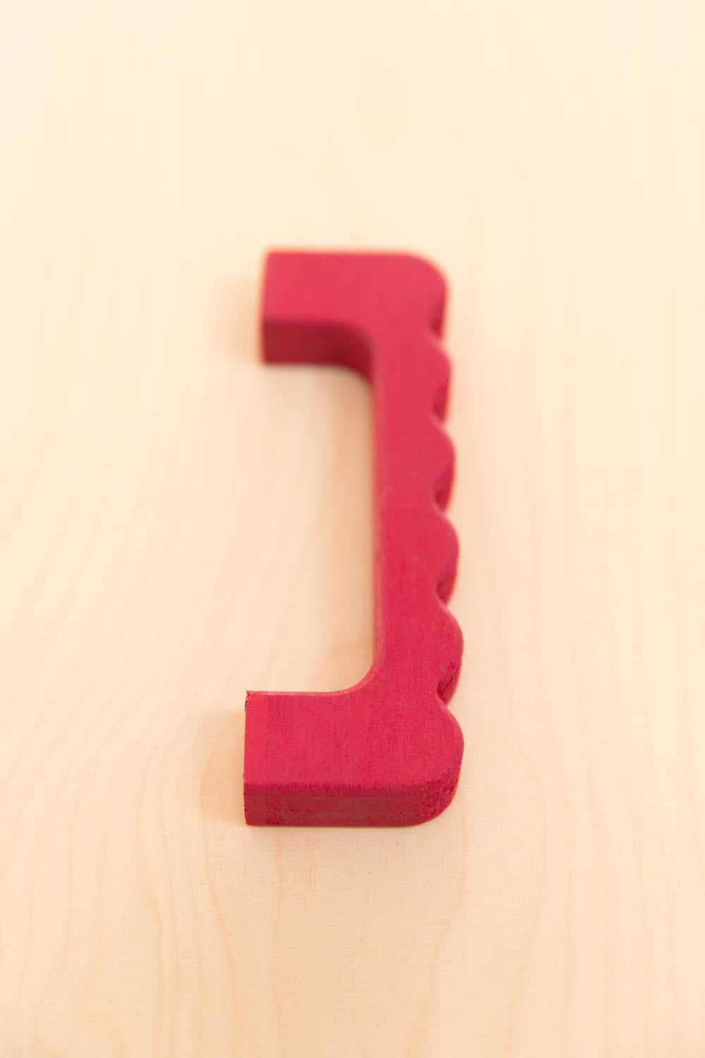 Poignée ondulée colorée