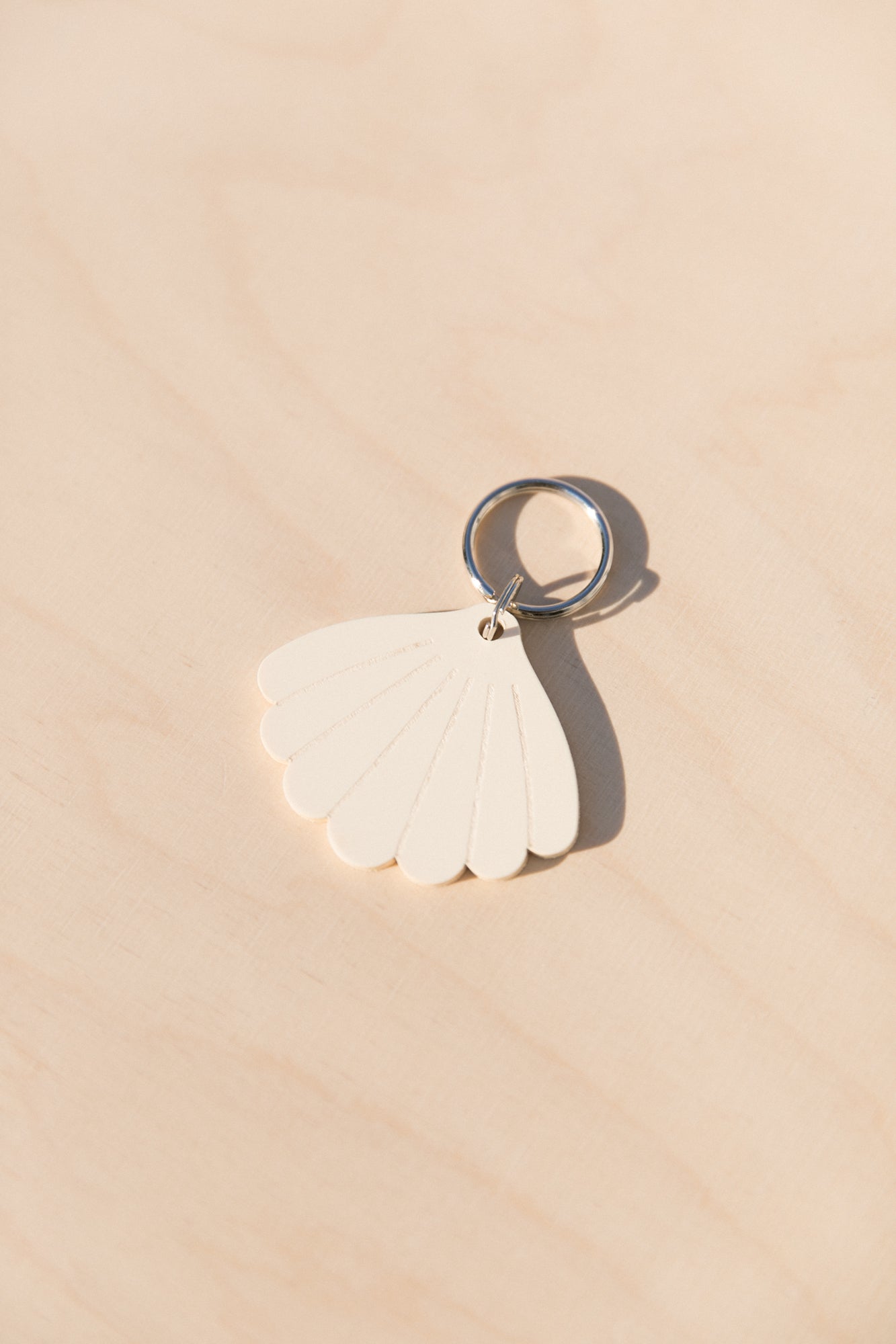 Porte clés coquillage Bioplastique