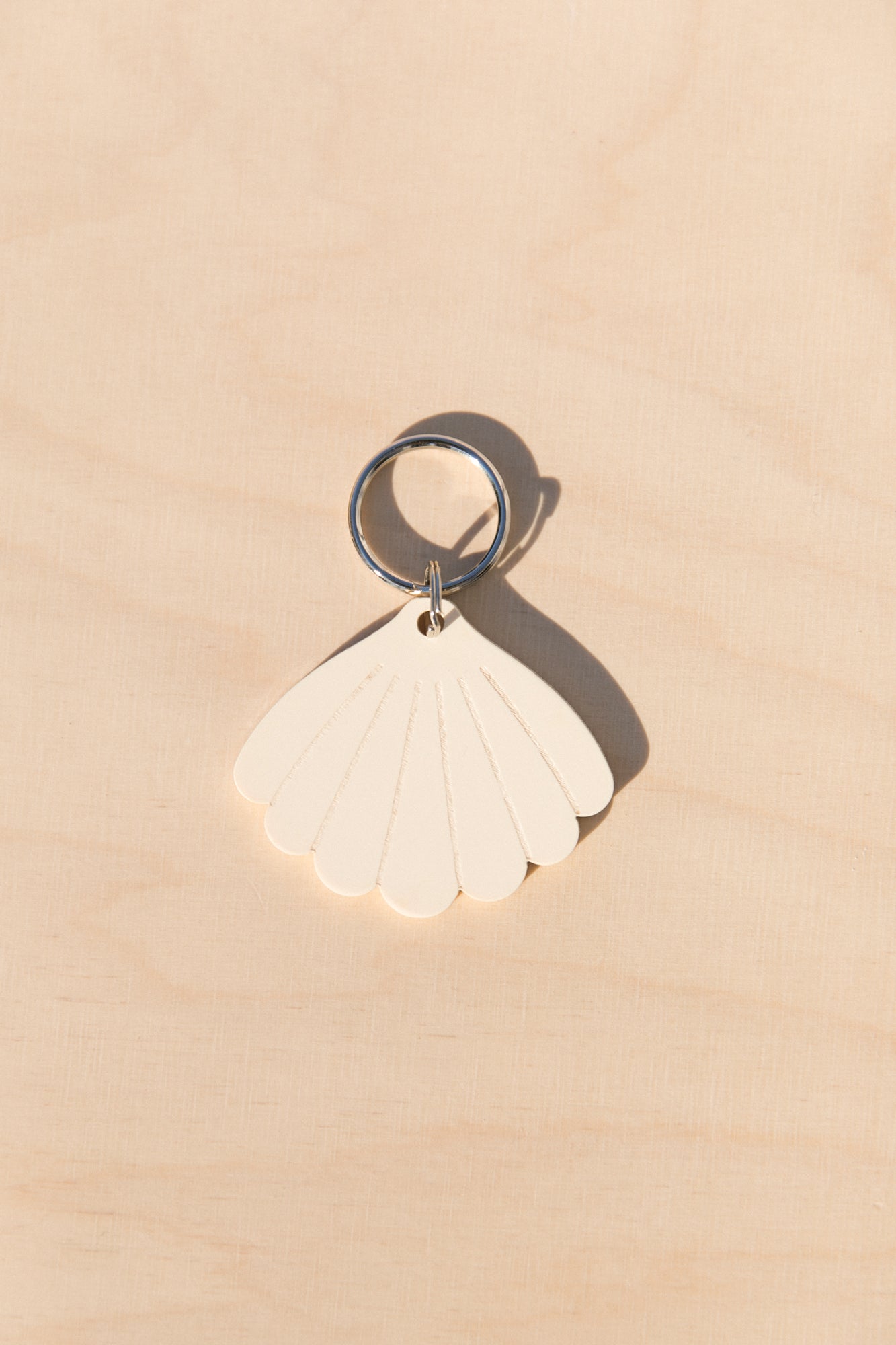 Porte clés coquillage Bioplastique