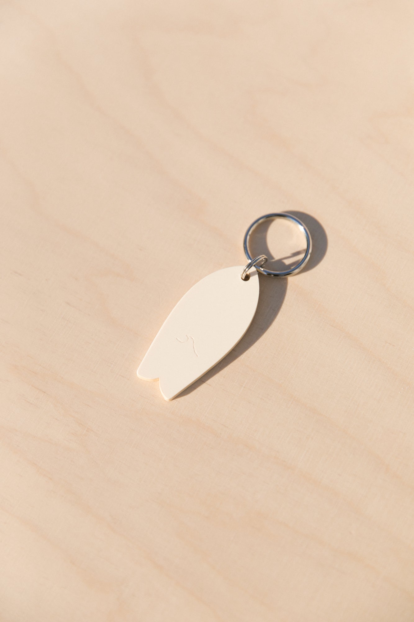 Porte-clés Surf motif vague Bioplastique