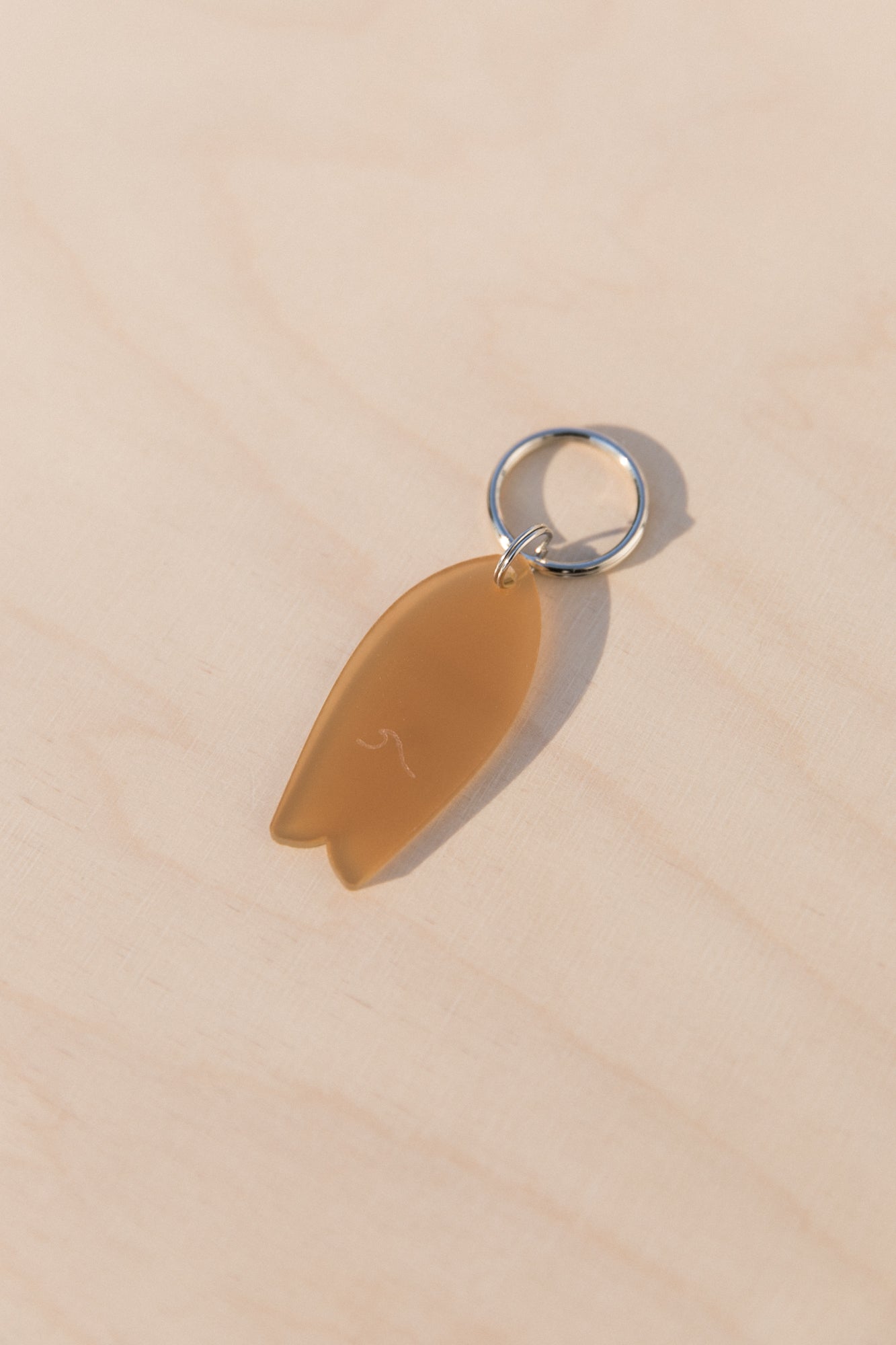 Porte-clés Surf motif vague Bioplastique