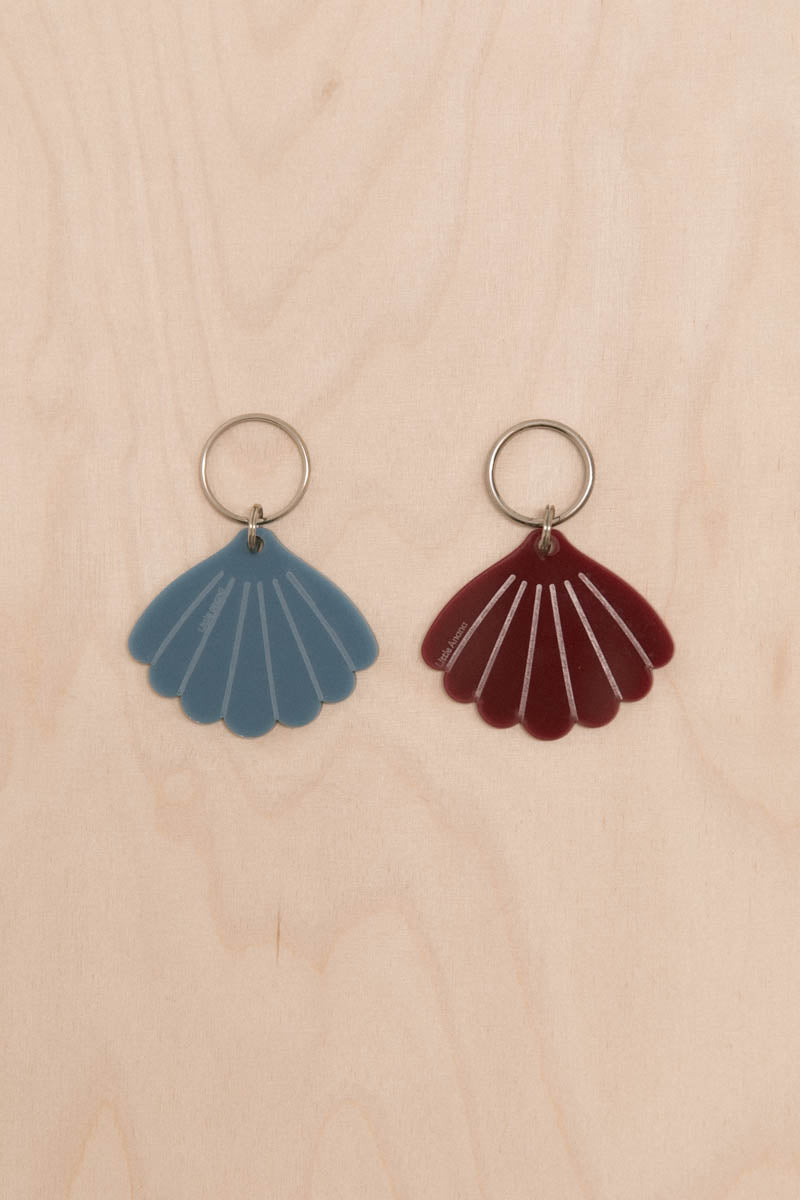 Porte-clés coquillage Tons neutres