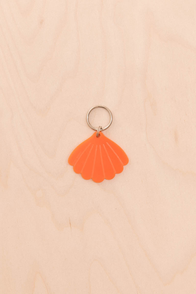Neon Shell Keychain