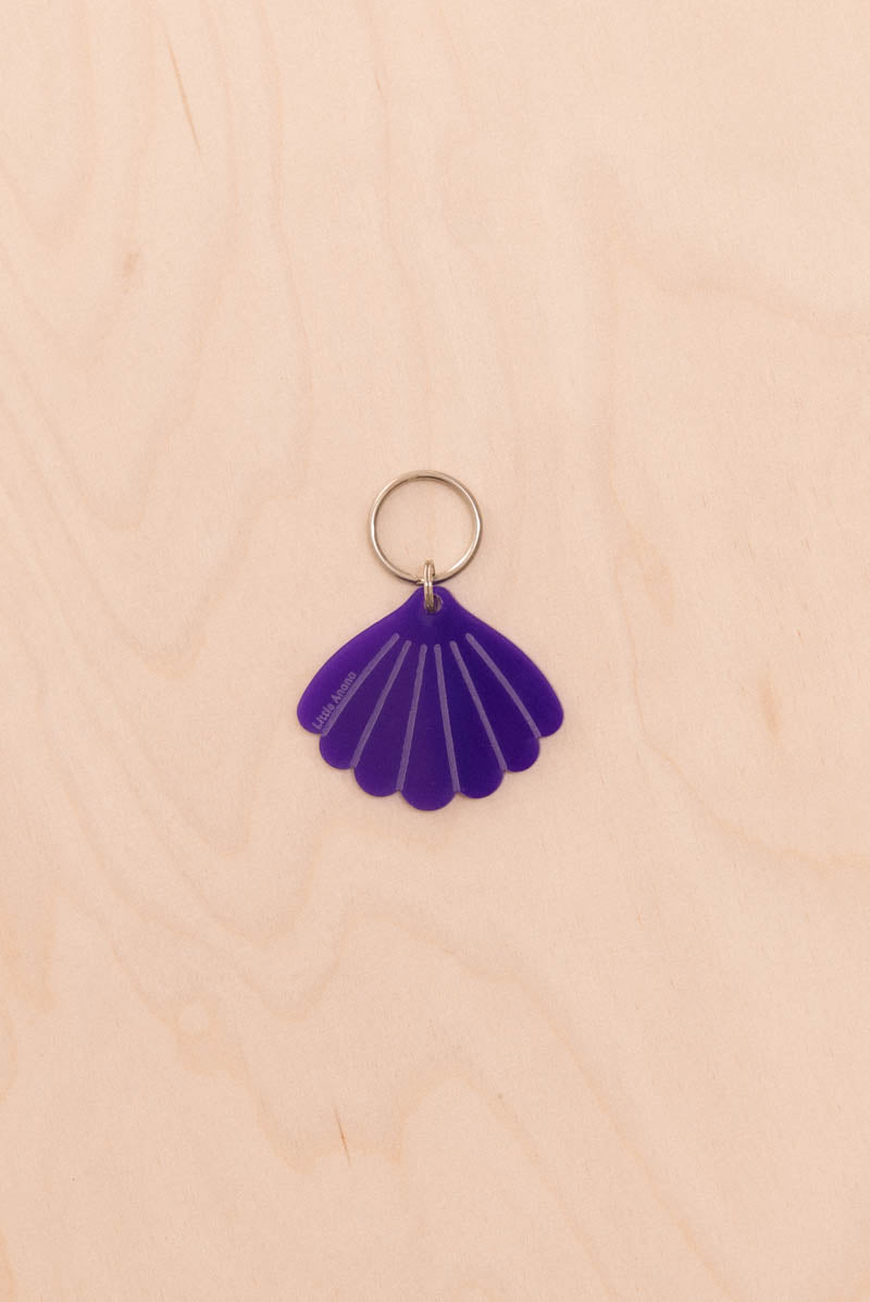 Neon Shell Keychain