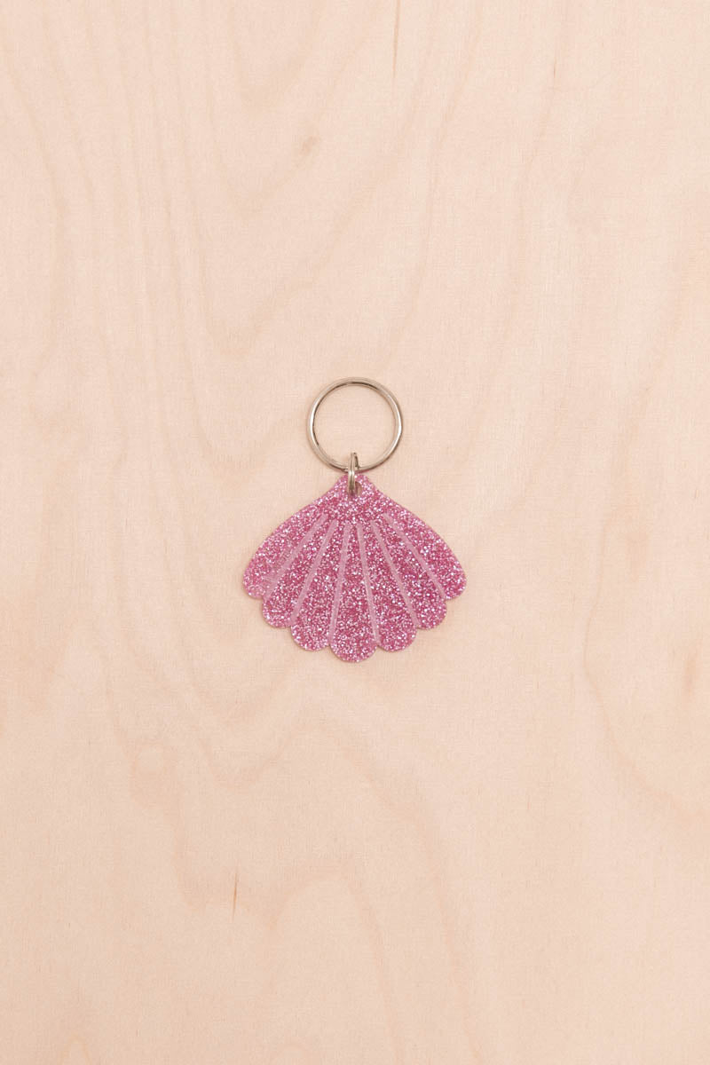 Porte-clés coquillage Paillettes