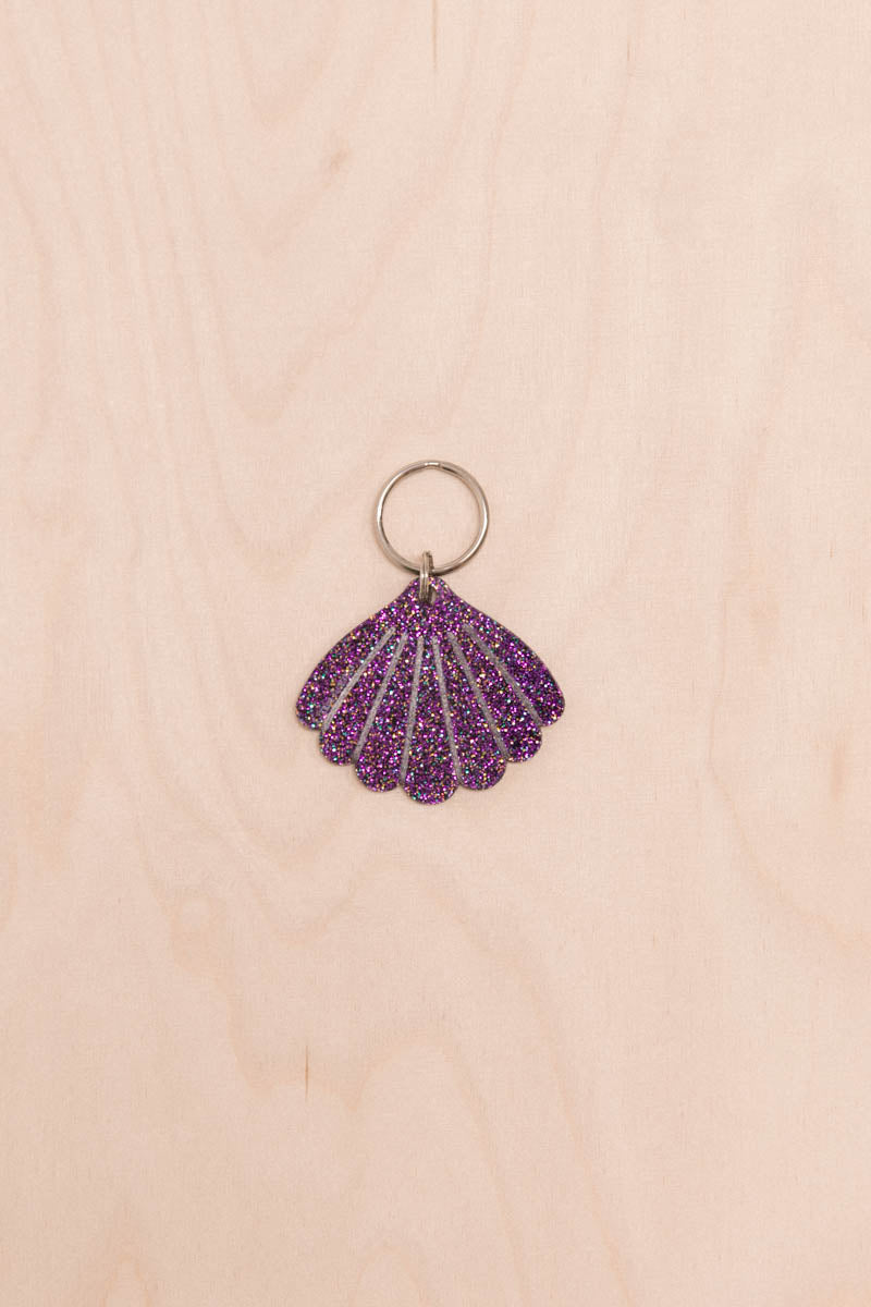 Porte-clés coquillage Paillettes