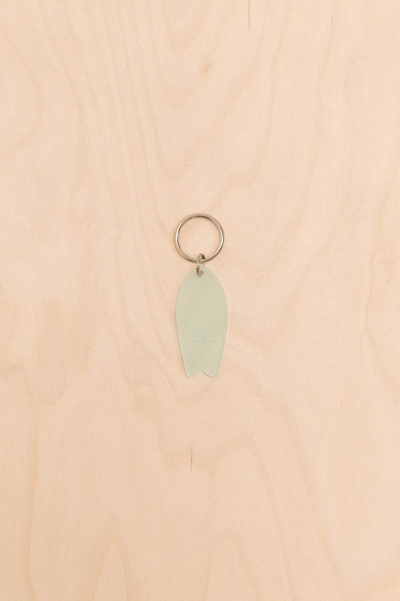 Porte-clés Surf motif vague Translucide