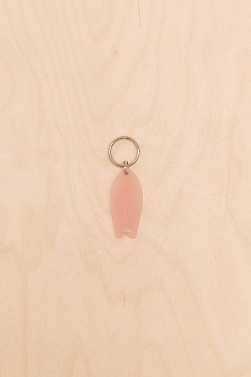 Porte-clés Surf motif vague Translucide