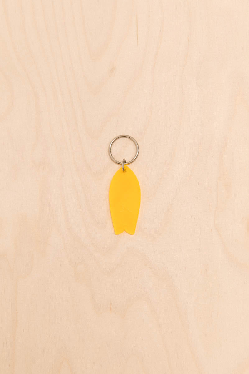 Porte-clés Surf motif vague Translucide