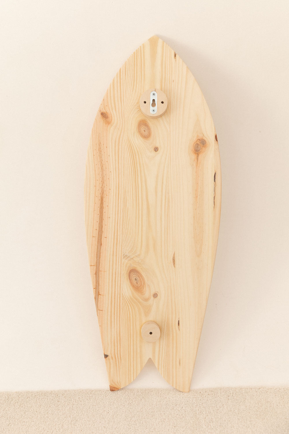 Planche de surf de décoration en bois naturel