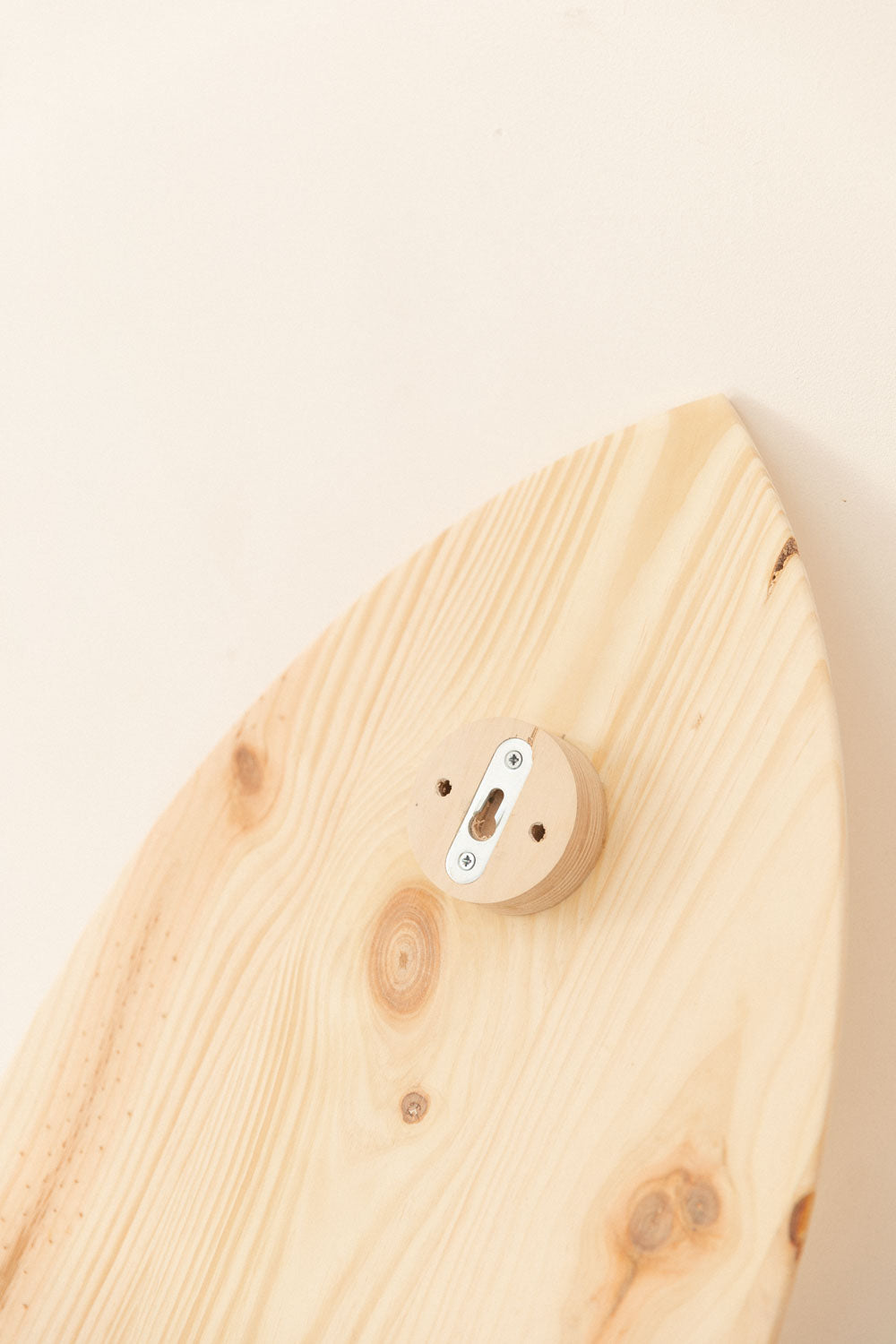 Planche de surf de décoration en bois naturel