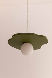 Petite suspension NENUPHAR colorée