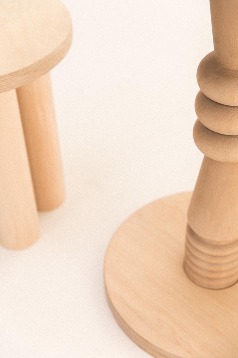 Table Bistrot TOTEM naturelle