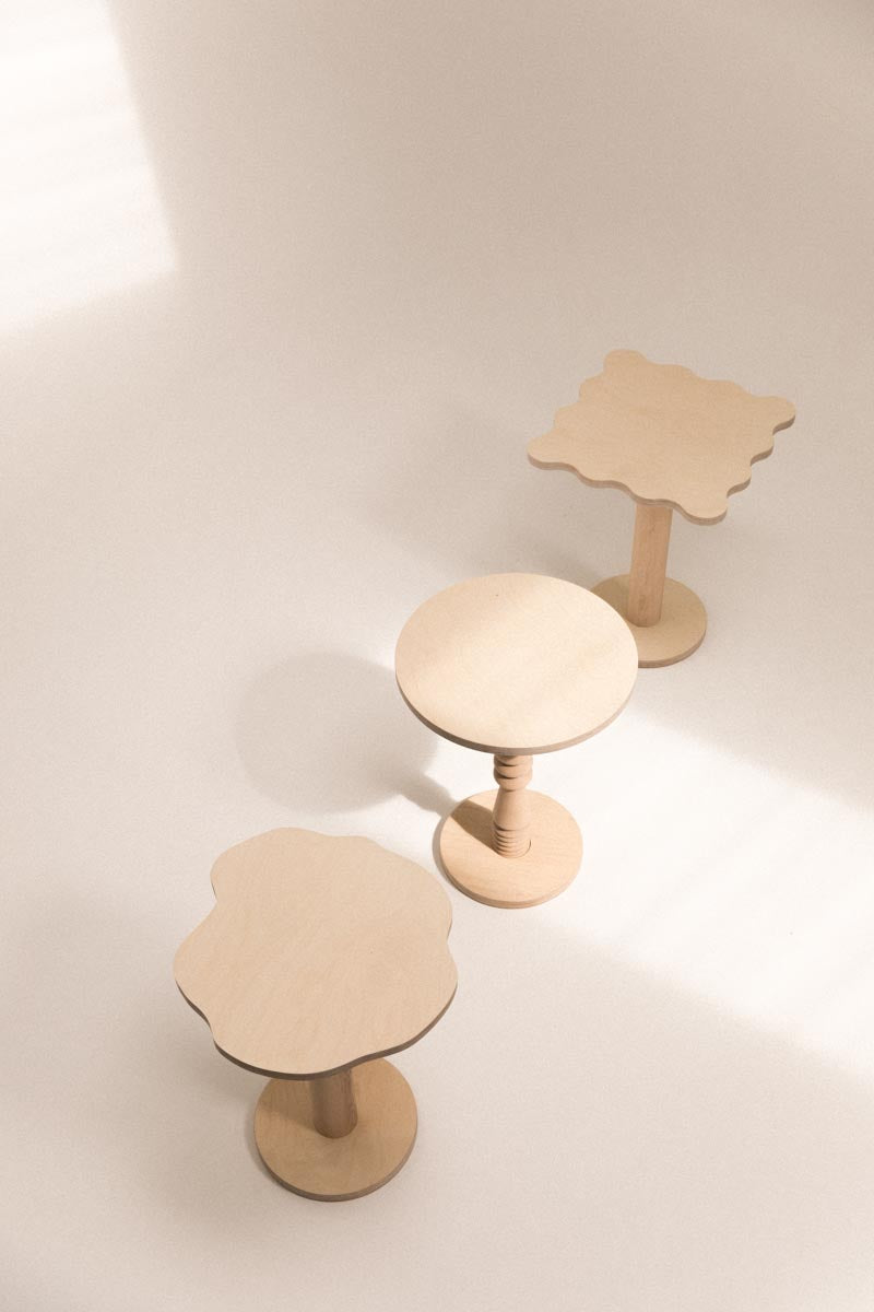 Table Bistrot NENUPHAR naturelle