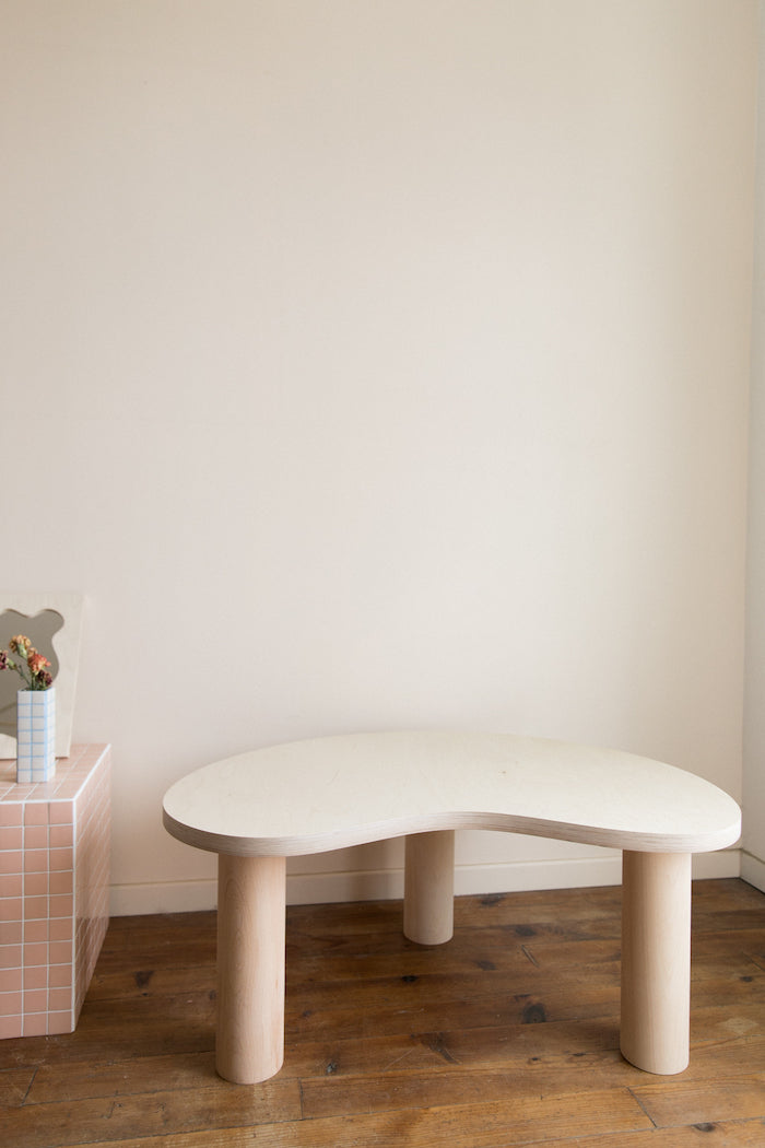 Table basse EDAMAME naturelle