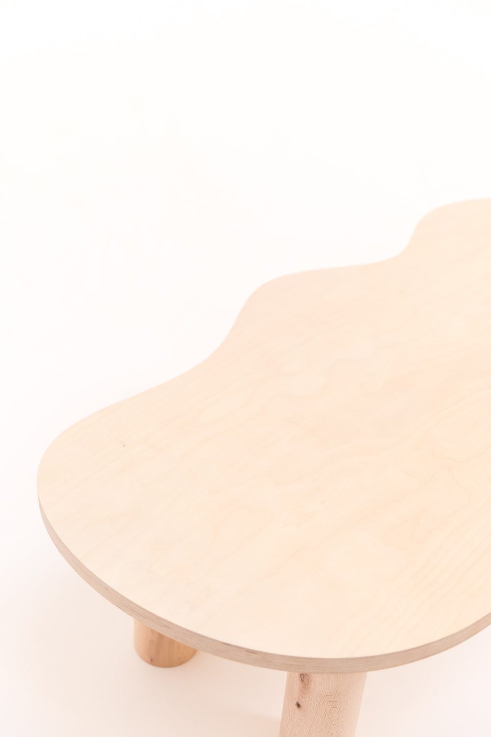 Grande table basse HARICOT naturelle