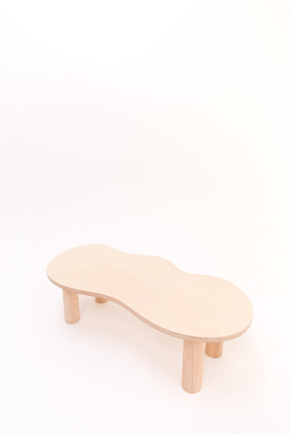 Grande table basse HARICOT naturelle
