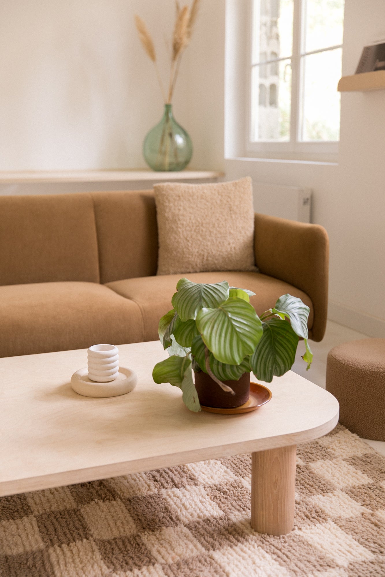 Grande table basse SEQUOIA naturelle