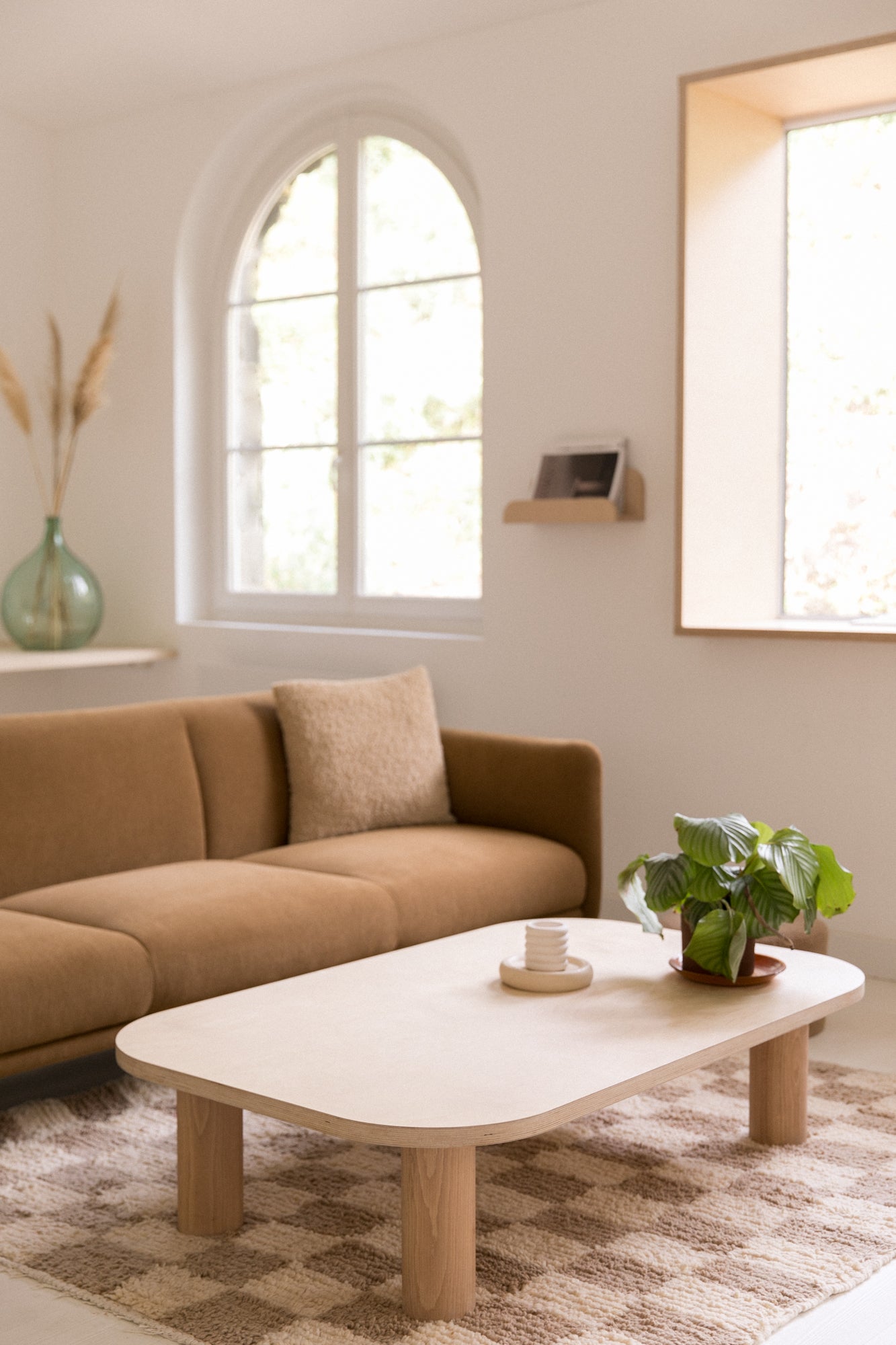 Grande table basse SEQUOIA naturelle