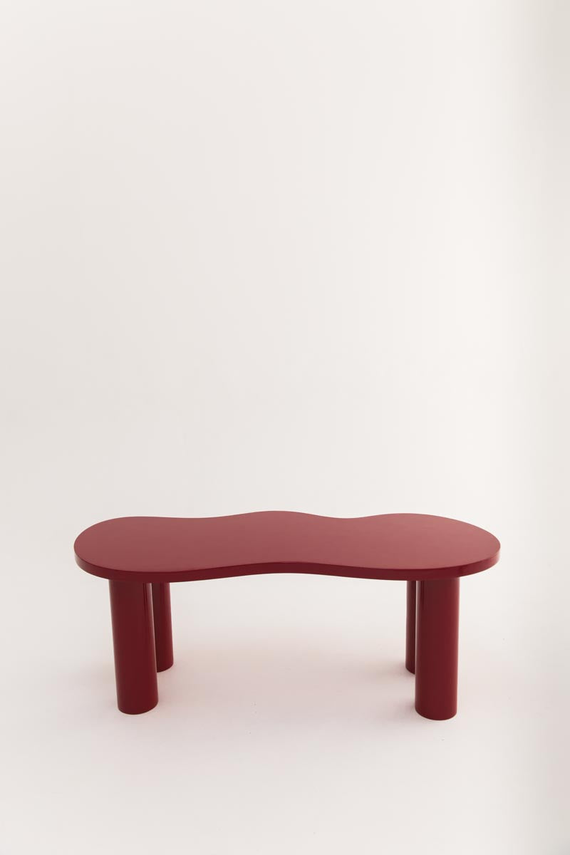 Table basse HARICOT colorée