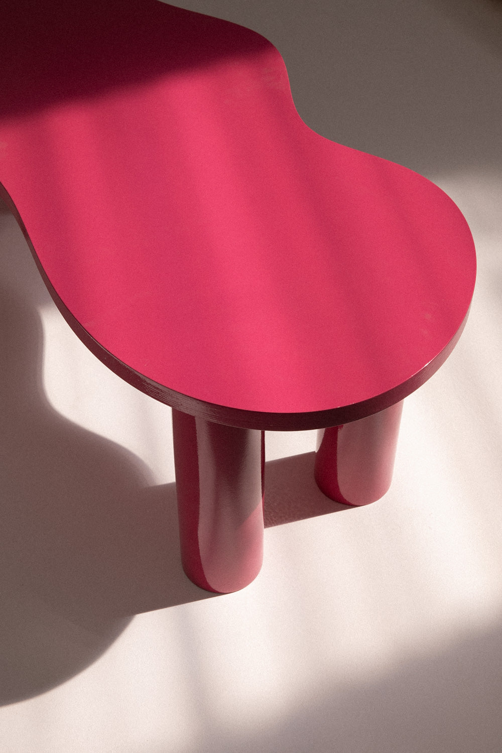 Table basse HARICOT colorée