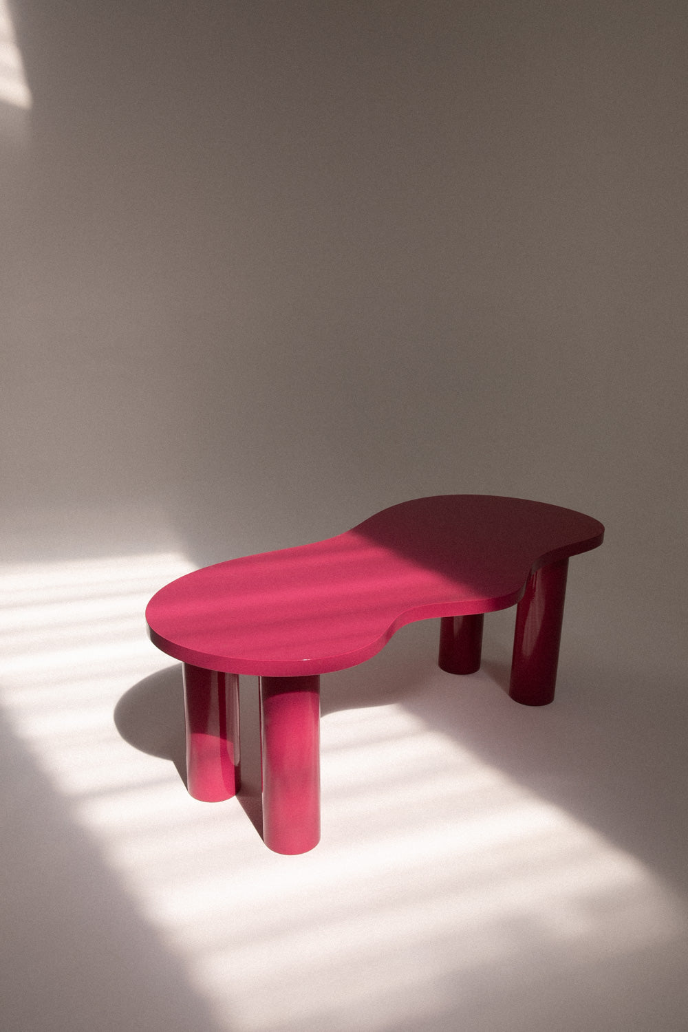 Table basse HARICOT colorée