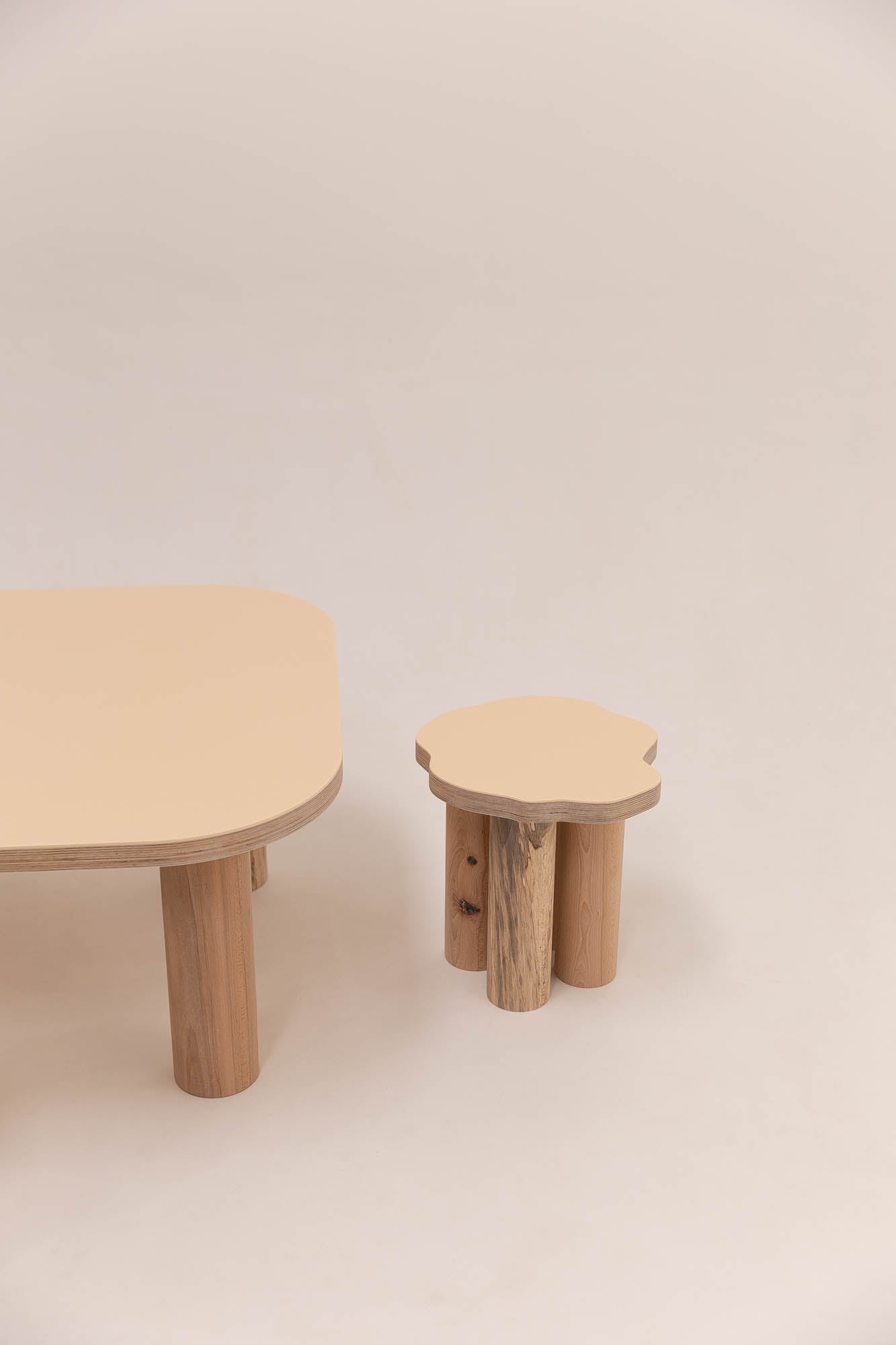 Grande table basse SEQUOIA résine