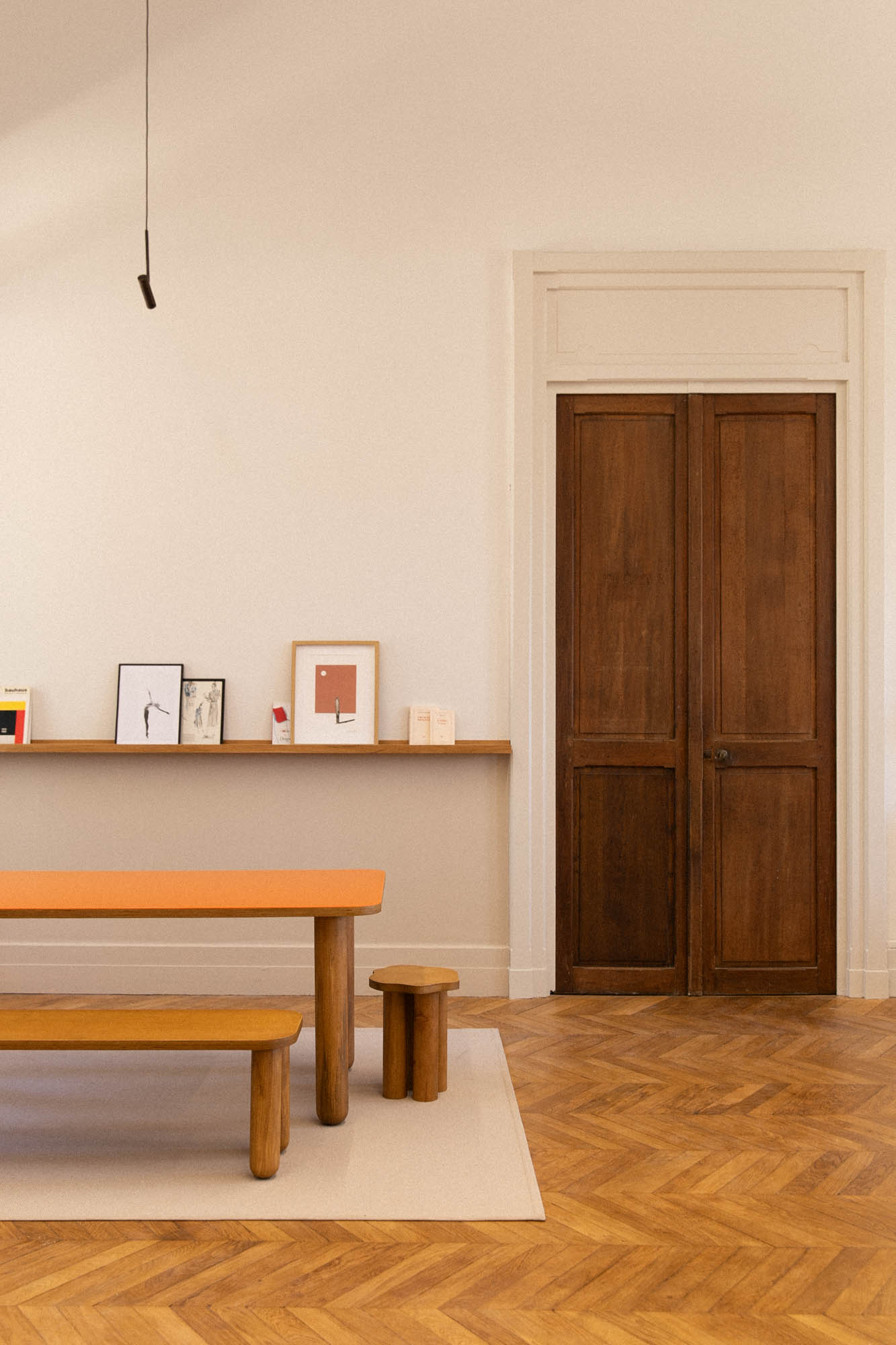 Tabouret NENUPHAR naturel