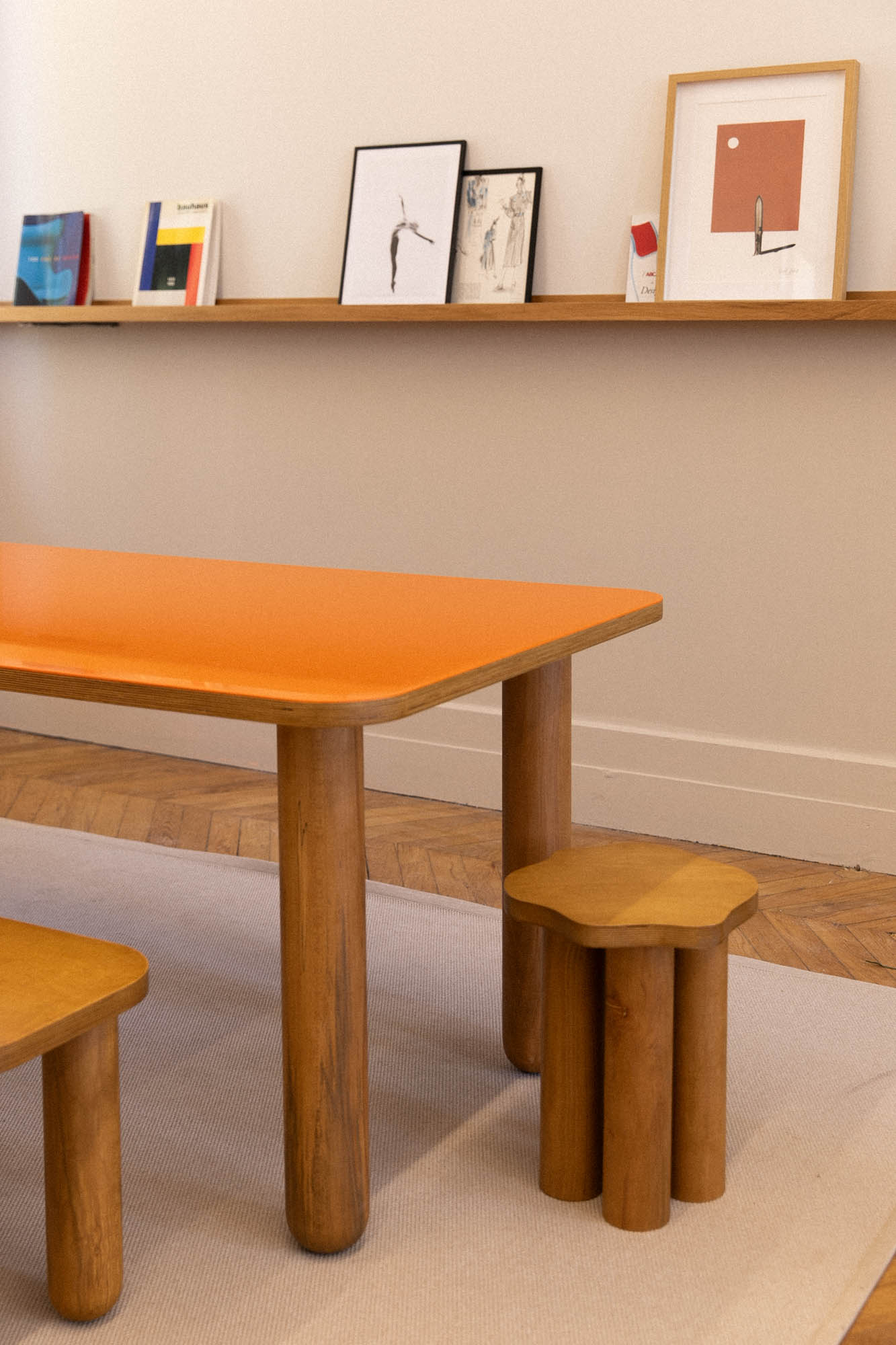 Tabouret NENUPHAR naturel