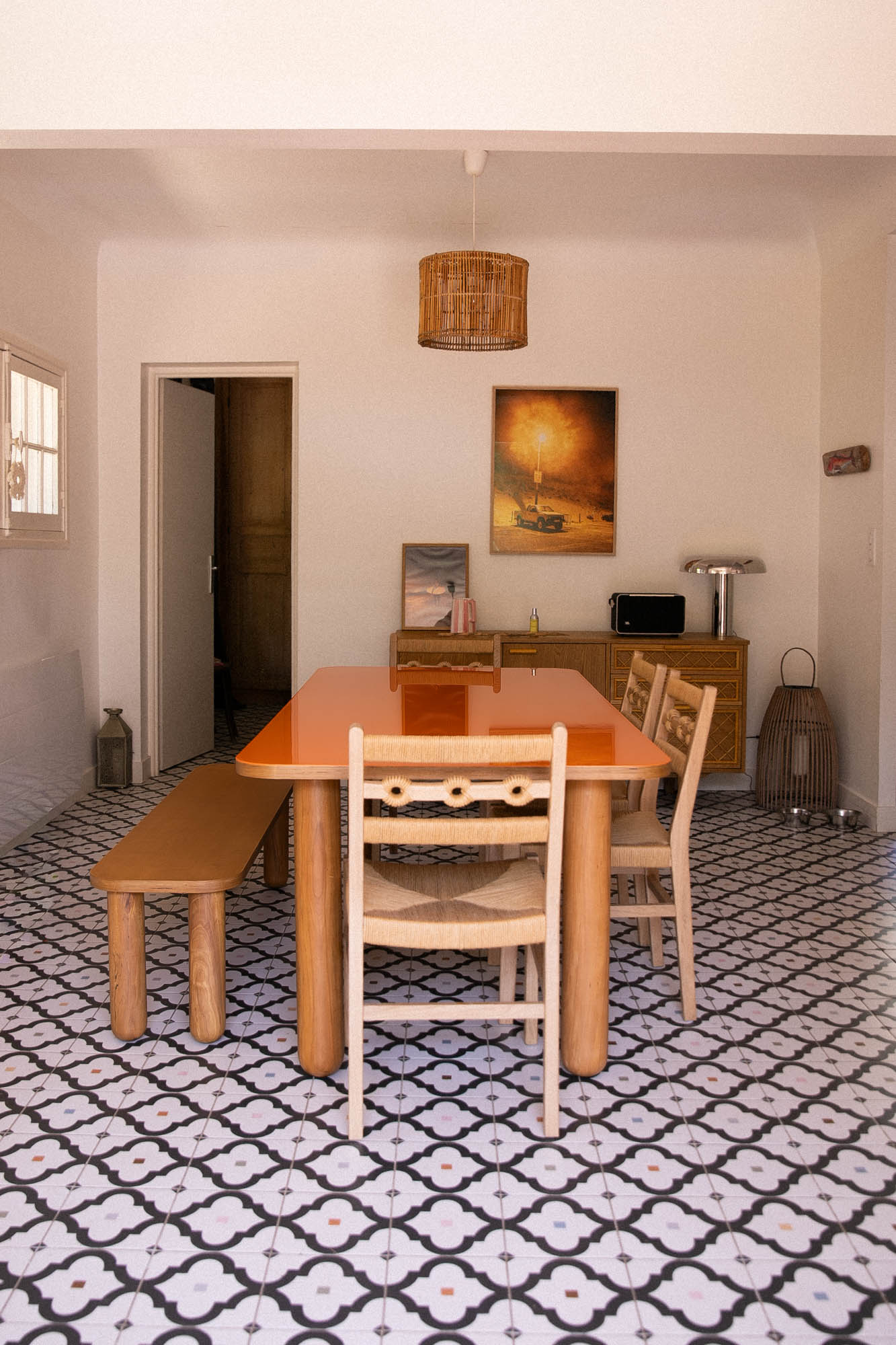 Table à manger SEQUOIA résine