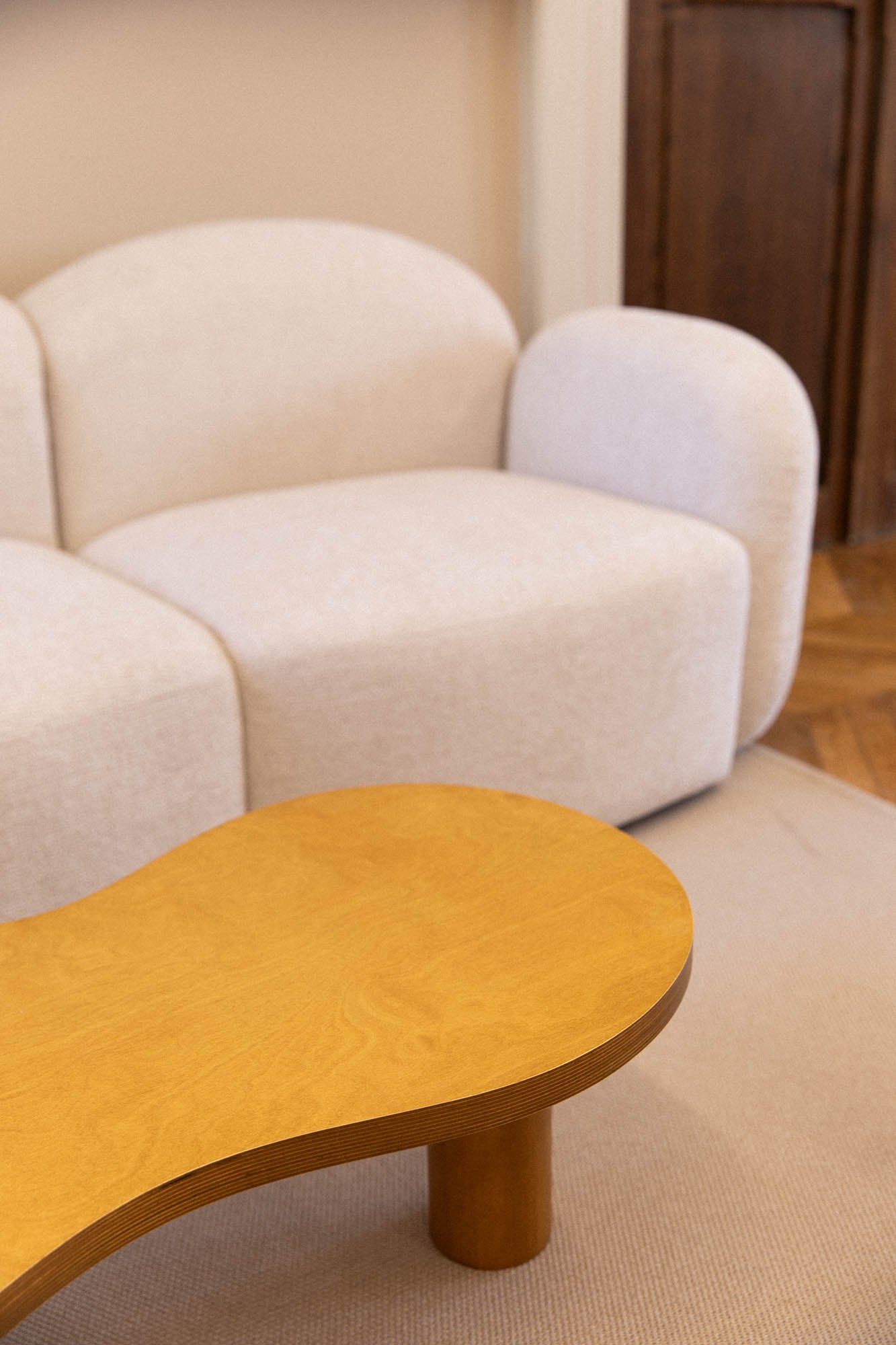 Table basse BUTTERNUT naturelle