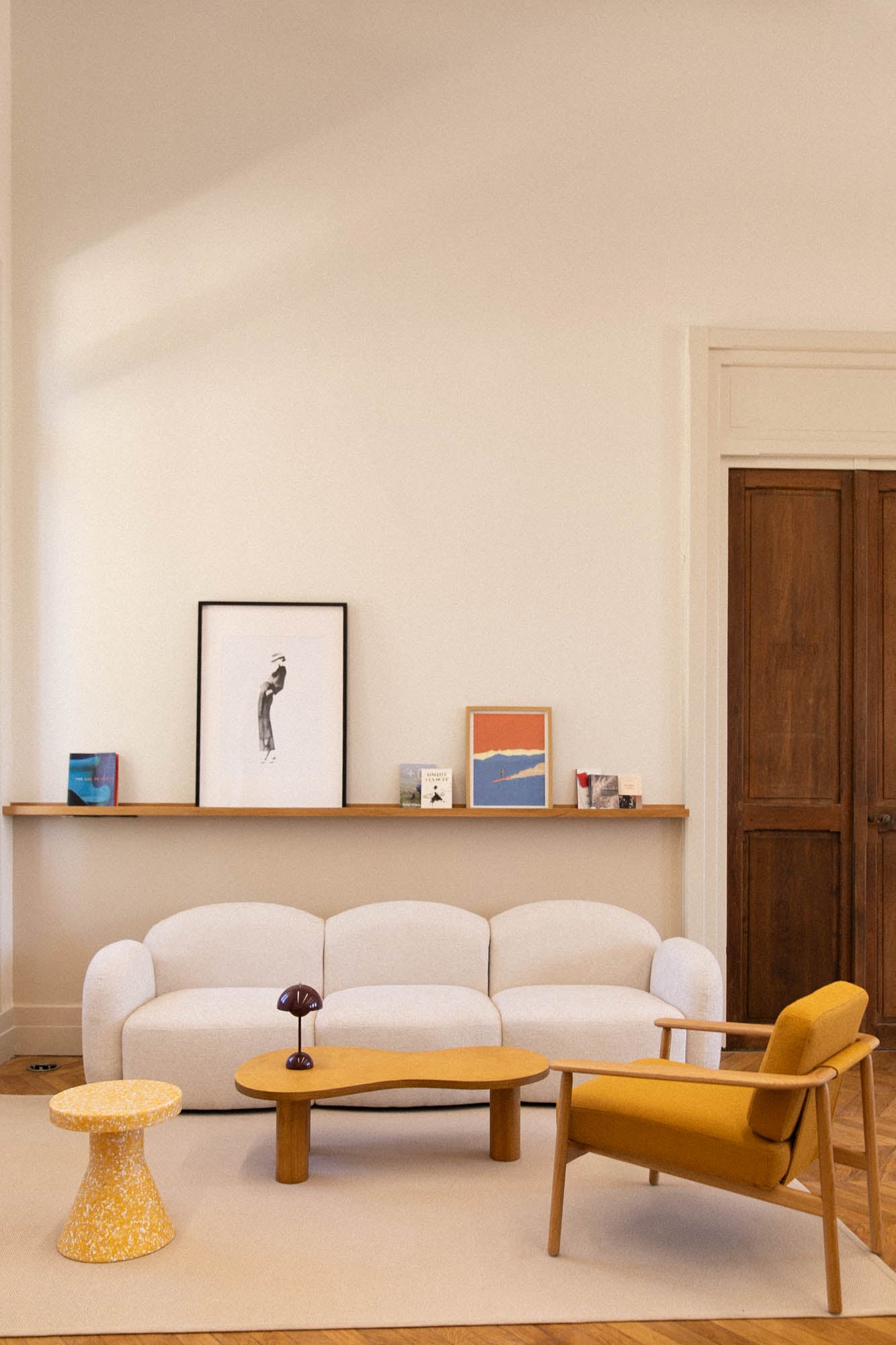 Table basse BUTTERNUT naturelle