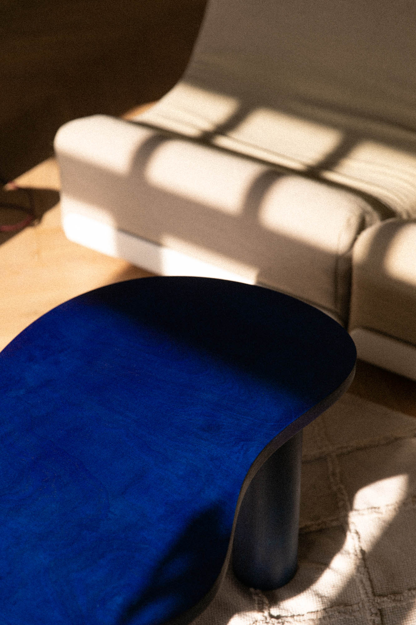 Table basse HARICOT colorée